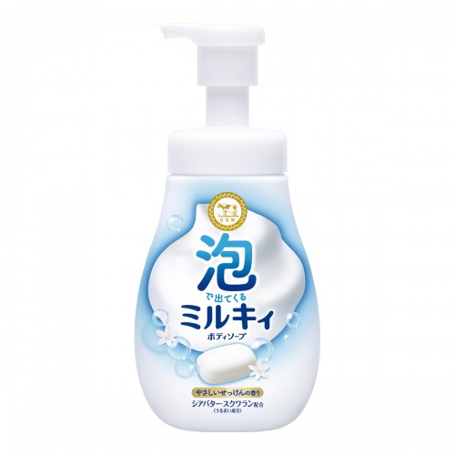 Cow 牛乳石碱 泡泡保湿沐浴露 550ml 牛奶皂香